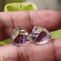 Natural Quartz 17.32 Carats Baby Lavender Concave 14x8 mm Loose Gemstone - Image 2