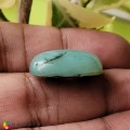 Natural Peru opal 25.70 Carats Ice Blue Cushion Cabochon 22x20 mm Loose Gemstone - Image 2