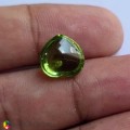 Natural Tourmaline 5.44 Carats Green Heart  11x11 mm Loose Gemstone - Image 2