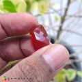 Natural Fire opal 8.96 Carats Red  Cushion 18x12 mm Loose Gemstone - Image 1