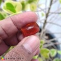 Natural Fire opal 8.96 Carats Red  Cushion 18x12 mm Loose Gemstone - Image 4