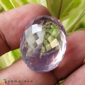 Natural Quartz 37.06 Carats Lavender Oval 25x20 mm Loose Gemstone - Image 2