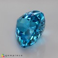 Natural Topaz 28.90 Carats Swiss Blue Trilliant  19x19 mm Loose Gemstone - Image 3