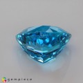 Natural Topaz 28.90 Carats Swiss Blue Trilliant  19x19 mm Loose Gemstone - Image 4