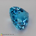 Natural Topaz 28.90 Carats Swiss Blue Trilliant  19x19 mm Loose Gemstone - Image 6