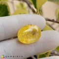 Natural Danburite 15.98 Carats Canary Yellow Oval 18x14 mm Loose Gemstone - Image 2