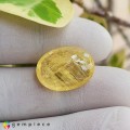 Natural Danburite 15.98 Carats Canary Yellow Oval 18x14 mm Loose Gemstone - Image 4
