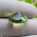 Natural Copper tourmaline 15.81 Carats Green Oval 18x14 mm Loose Gemstone - Image 3