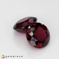 Natural Rhodolite garnet 12.97 Carats Purplish Red Round 10x6 mm Loose Gemstone - Image 5