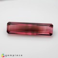Natural Tourmaline 14.40 Carats Pink Emerald Cut 29x8 mm Loose Gemstone - Image 1