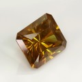 Natural Sphalerite 35.07 Carats Orange Yellow  Emerald Cut 20x17 mm Loose Gemstone - Image 5