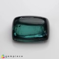 Natural Tourmaline 15.92 Carats Teal Blue Green Cushion Cabochon 16x12 mm Loose Gemstone - Image 2