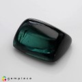 Natural Tourmaline 15.92 Carats Teal Blue Green Cushion Cabochon 16x12 mm Loose Gemstone - Image 4