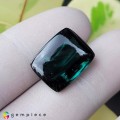 Natural Tourmaline 15.92 Carats Teal Blue Green Cushion Cabochon 16x12 mm Loose Gemstone - Image 3