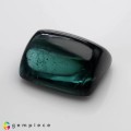 Natural Tourmaline 15.92 Carats Teal Blue Green Cushion Cabochon 16x12 mm Loose Gemstone - Image 7