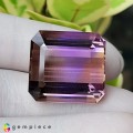 Natural Ametrine 54.24 Carats Light Purple Golden Yellow Octagon 23x22 mm Loose Gemstone - Image 4
