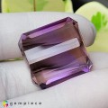 Natural Ametrine 54.24 Carats Light Purple Golden Yellow Octagon 23x22 mm Loose Gemstone - Image 2