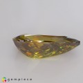 Natural Sphalerite  20.66 Carats Yellow Orange Pear 24x13 mm Loose Gemstone - Image 4
