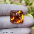 Natural Sphalerite 44.25 Carats Orange Octagon 17x12 mm Loose Gemstone - Image 2