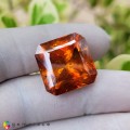 Natural Sphalerite 44.25 Carats Orange Octagon 17x12 mm Loose Gemstone - Image 4