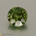 Natural Demantoid garnet 0.96 Carats Green Round 6x6 mm Loose Gemstone - Image 1