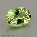 Natural Amblygonite 1.82 Carats Yellowish Green Oval 9x7 mm Loose Gemstone - Image 5