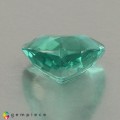 Natural Apatite 1.24 Carats Paraiba Blue Green Trilliant  7x7 mm Loose Gemstone - Image 3