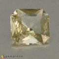 Natural Grossular garnet 2.13 Carats Light Pastel Yellow Octagon 8x7 mm Loose Gemstone - Image 1