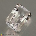 Natural Beryl 2.23 Carats White Emerald Cut 11x7 mm Loose Gemstone - Image 4