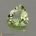 Natural Amblygonite 1.43 Carats Yellowish Green Trilliant  8x8 mm Loose Gemstone - Image 2