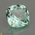 Natural Montebrasite 1.58 Carats Baby Mint Green Antique Cushion 7x7 mm Loose Gemstone - Image 5
