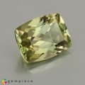 Natural Diaspore 1.67 Carats Honey Green to Salmon Brown Cushion 8x6 mm Loose Gemstone - Image 2