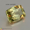 Natural Diaspore 1.67 Carats Honey Green to Salmon Brown Cushion 8x6 mm Loose Gemstone - Image 6