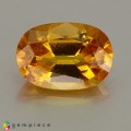 Natural Sapphire 2.39 Carats Yellow Oval Cushion 9x7 mm Loose Gemstone - Image 2