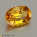 Natural Sapphire 2.39 Carats Yellow Oval Cushion 9x7 mm Loose Gemstone - Image 1