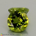 Natural Peridot 10.80 Carats Green Round 11x11 mm Loose Gemstone - Image 2