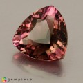 Natural Tourmaline 2.25 Carats Pink Trilliant  9x9 mm Loose Gemstone - Image 2