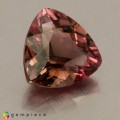 Natural Tourmaline 2.25 Carats Pink Trilliant  9x9 mm Loose Gemstone - Image 1