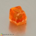 Natural Spessartite garnet 3.44 Carats Fanta Orange Rough 9x7 mm Loose Gemstone - Image 7