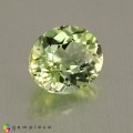 Natural Amblygonite 1.84 Carats Yellowish Green Oval 8x7 mm Loose Gemstone - Image 6