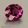 Natural Rhodolite garnet 2.37 Carats Purplish Pink Oval 8x7 mm Loose Gemstone - Image 6