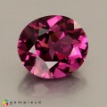 Natural Rhodolite garnet 2.37 Carats Purplish Pink Oval 8x7 mm Loose Gemstone - Image 7