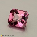 Natural Malaya garnet 0.93 Carats Imperial Pink Octagon 5x5 mm Loose Gemstone - Image 2