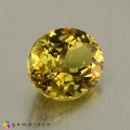 Natural Grossular garnet 1.94 Carats Yellow Oval 8x7 mm Loose Gemstone - Image 6