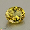 Natural Grossular garnet 1.94 Carats Yellow Oval 8x7 mm Loose Gemstone - Image 7