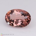 Natural Tourmaline 6.03 Carats Imperial Pink Oval 14x10 mm Loose Gemstone - Image 2