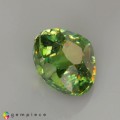 Natural Demantoid garnet 1.96 Carats Green Heart  8x7 mm Loose Gemstone - Image 6