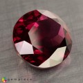 Natural Rhodolite garnet 12.21 Carats Vivid Purplish Pink Oval 15x13 mm Loose Gemstone - Image 6