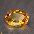 Natural Sapphire 2.77 Carats Yellow Oval 10x8 mm Loose Gemstone - Image 2