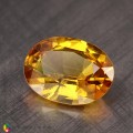 Natural Sapphire 2.77 Carats Yellow Oval 10x8 mm Loose Gemstone - Image 3